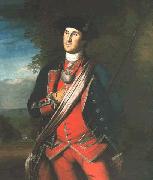 George Washington in uniform, as colonel of the First Virginia Regiment